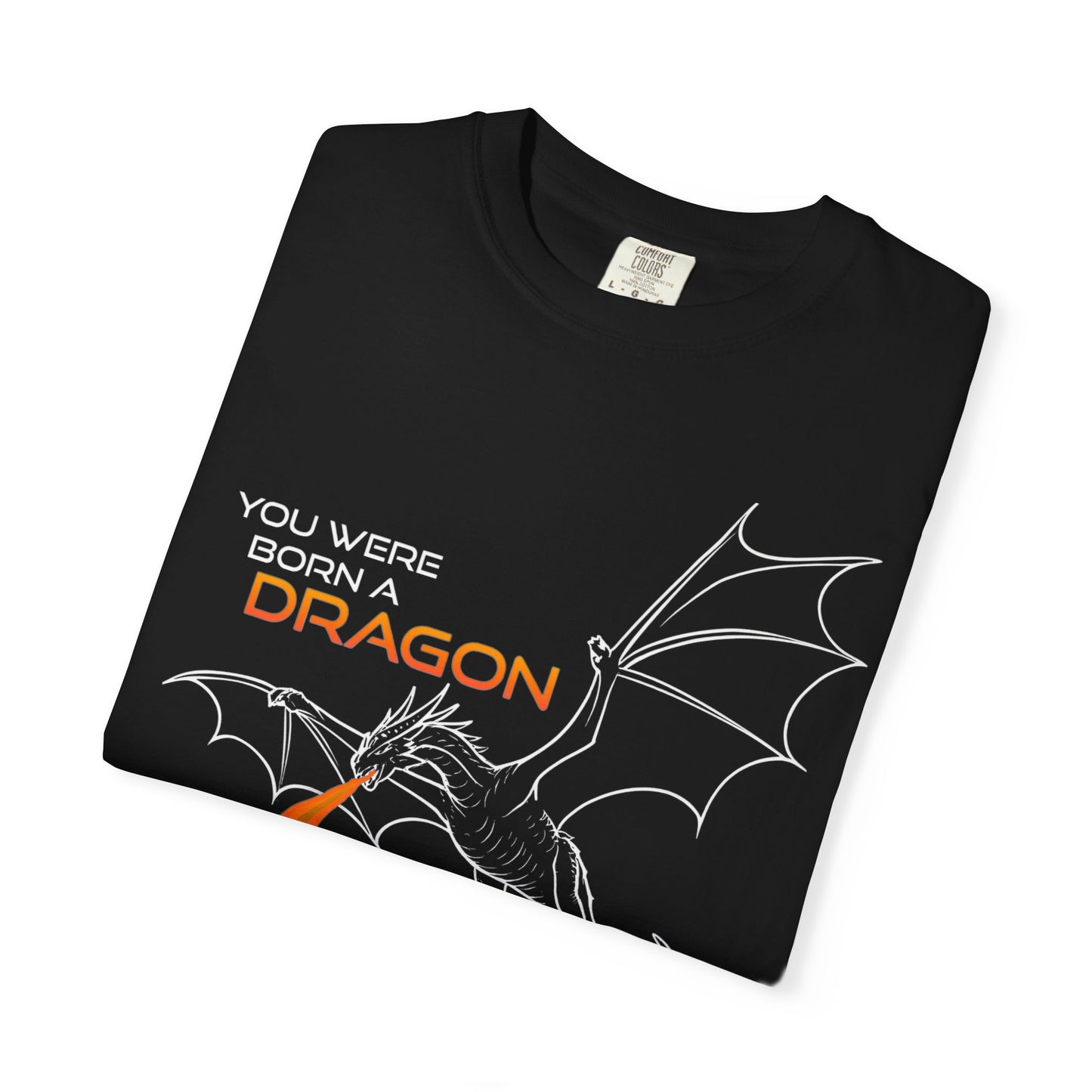Born to Be a Dragon T-Shirt for Mythical Creatures Lovers, Unisex, Gift for Birthday, Fantasy Fan Apparel, Unique Graphic Tee